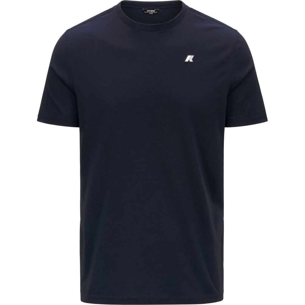T-shirt Uomo K-Way - Odom Jersey - Blu-Gianni Foti