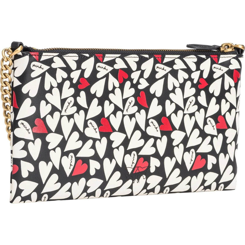 Pochette e Clutch Donna Pinko - Horizontal Flat Vitello Seta S - Nero