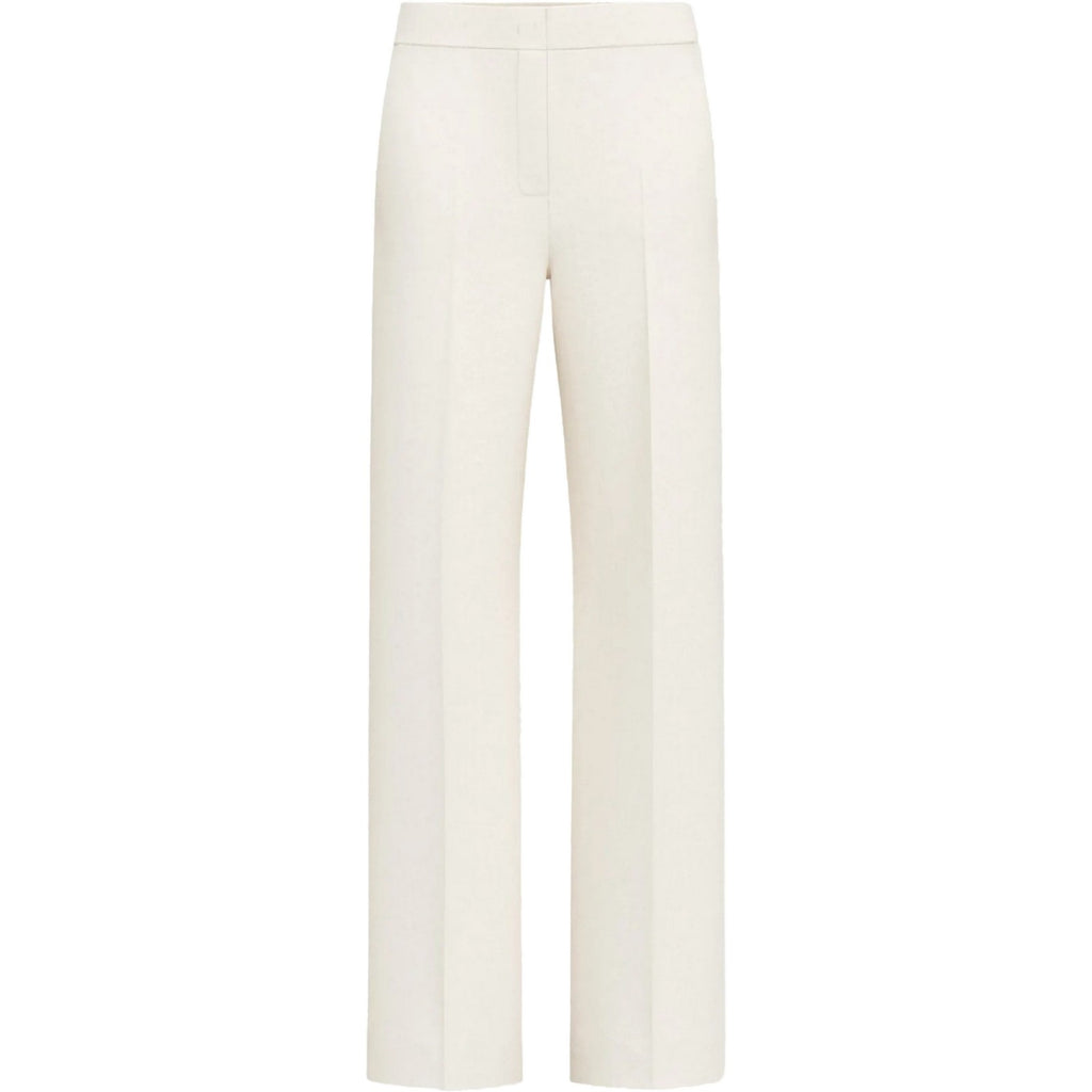 Pantaloni Donna Emme - Pantalone in jersey - Bianco-Gianni Foti