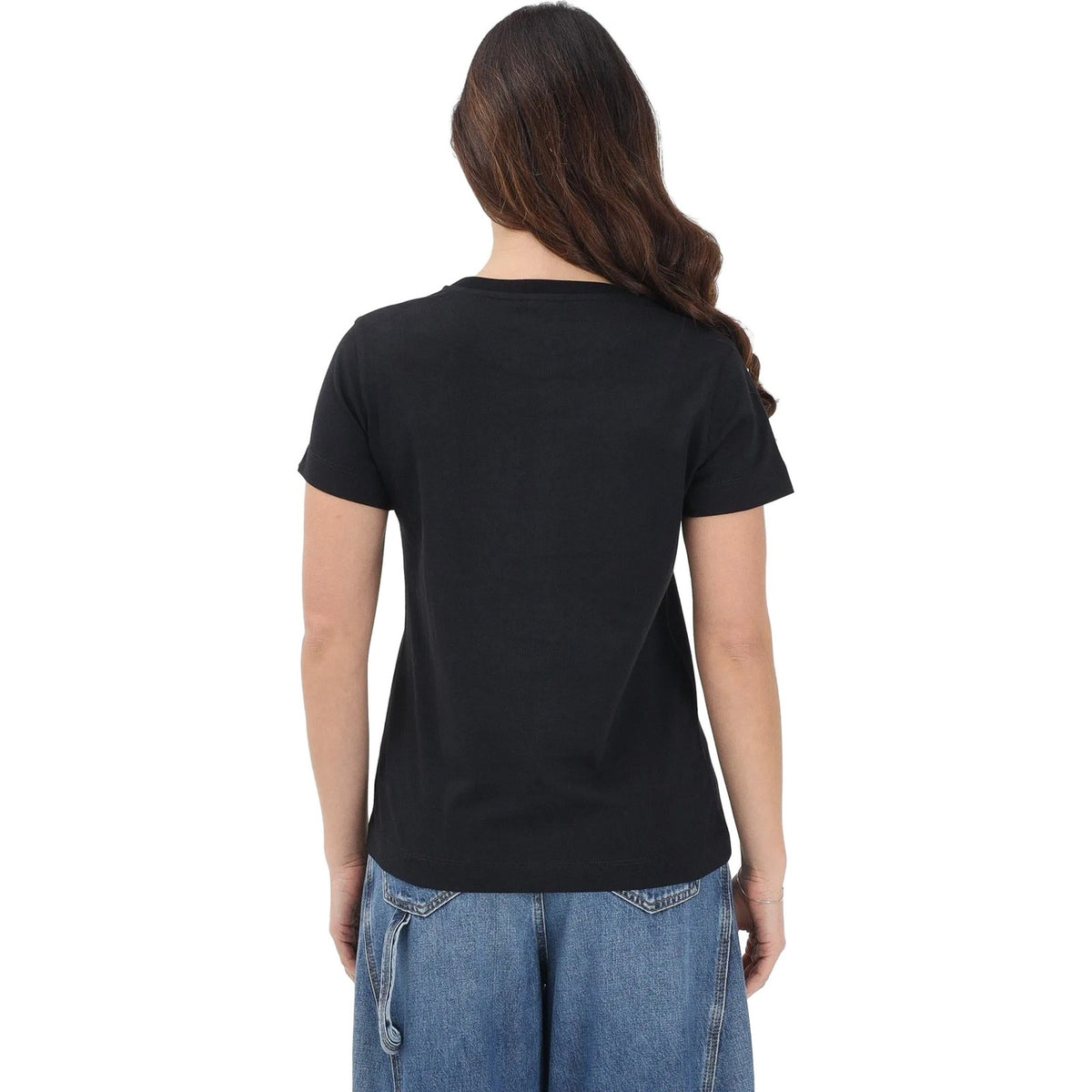 T-shirt Donna Pinko - Bussolotto T-Shirt Jersey Patc - Nero