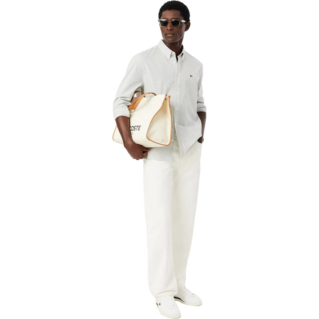 Camicie casual Uomo Lacoste - Camicia - Bianco-Gianni Foti