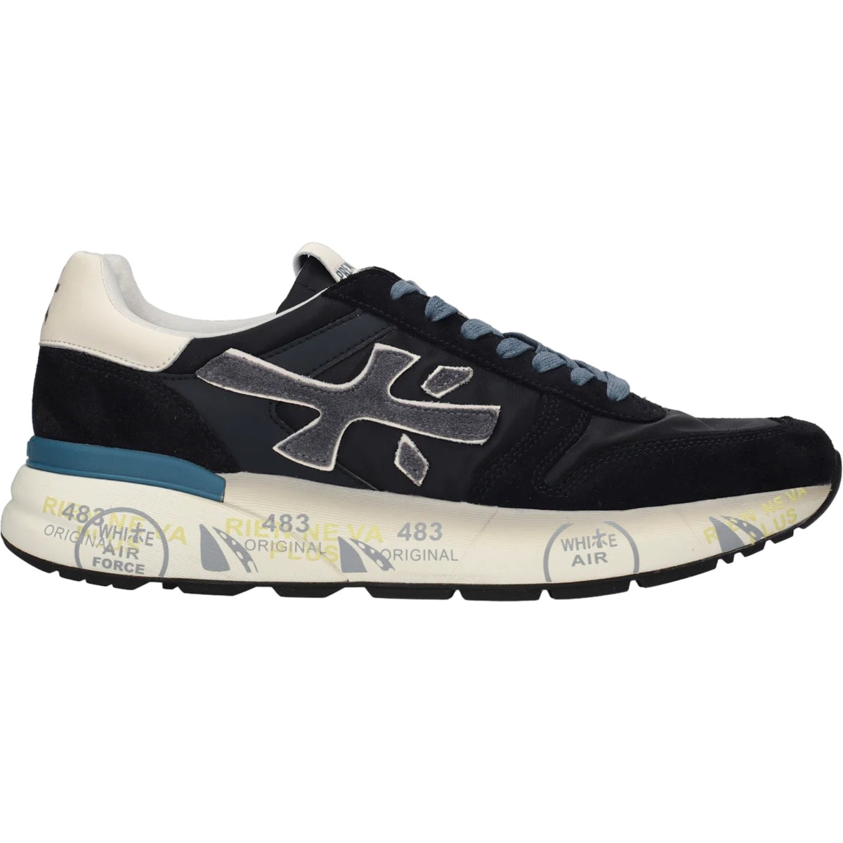 Sneaker Uomo Premiata - Mick - Blu-Gianni Foti