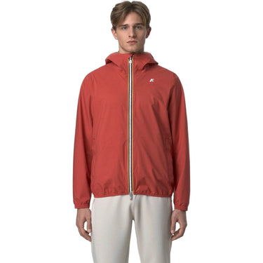 Giubbotti Uomo K-Way - Jack Eco Stretch Dot - Rosso-Gianni Foti
