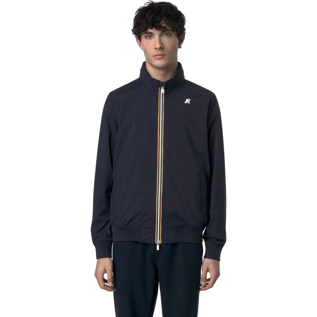 Giubbotti Uomo K-Way - Amaury Stretch Nylon Jersey - Blu
