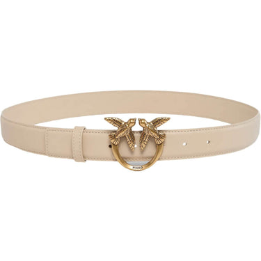 Cinture Donna Pinko - Love Berry H3 Belt Vitello Set - Beige di Pinko su Gianni Foti