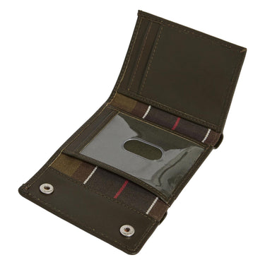 Portafogli Uomo Barbour - Brunton Leather Wallet & Key Set - Verde