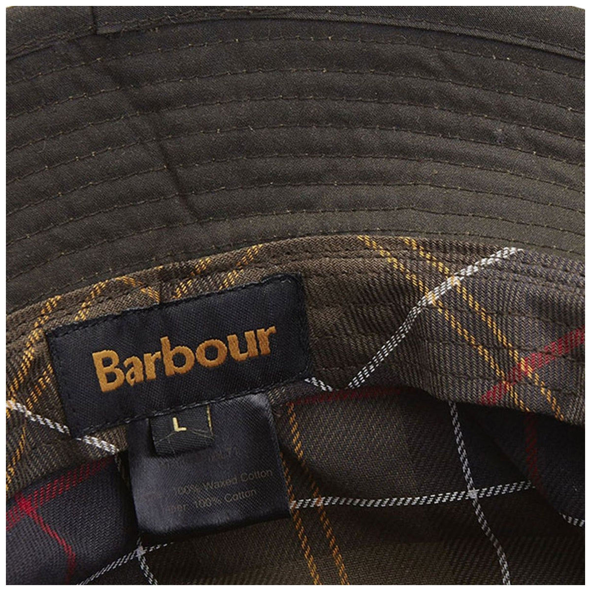 Baschi e berretti Uomo Barbour - Wax Bucket Hat - Oliva