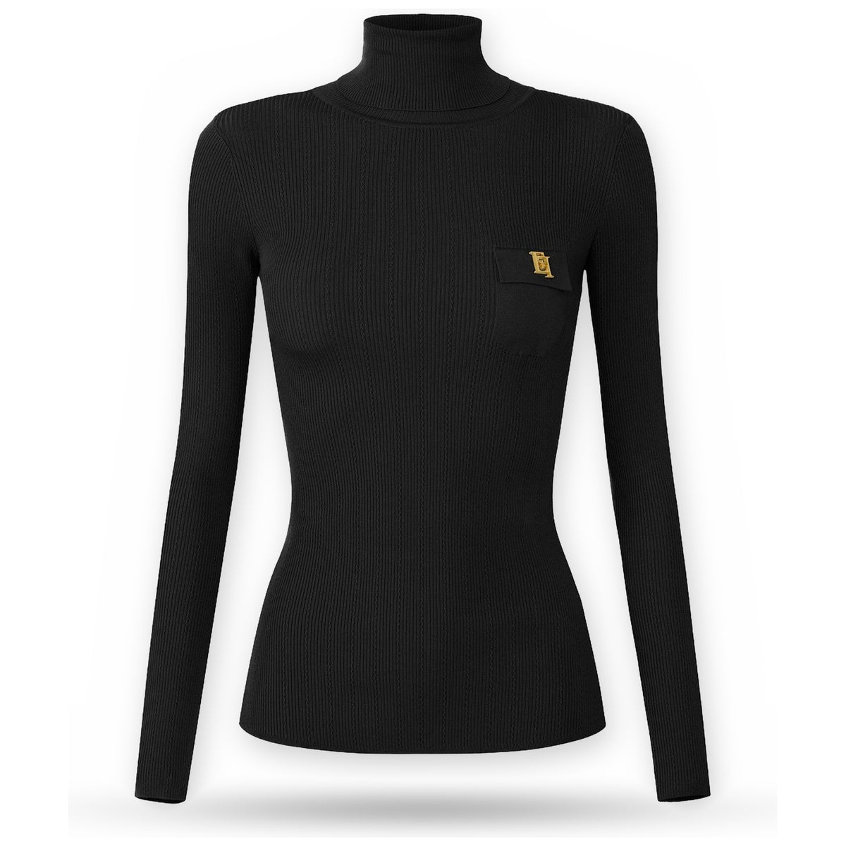 Maglie Donna Elisabetta Franchi - Maglia tricot MK05B66E2 - Nero
