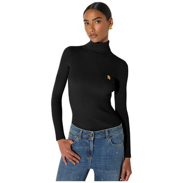 Maglie Donna Elisabetta Franchi - Maglia tricot MK05B66E2 - Nero