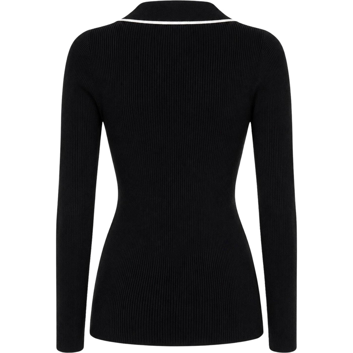 Polo Donna Elisabetta Franchi - Maglia tricot MK17B66E2 - Nero