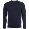 Maglie Uomo Barbour - Essential Lambswool Crew Neck - Blu