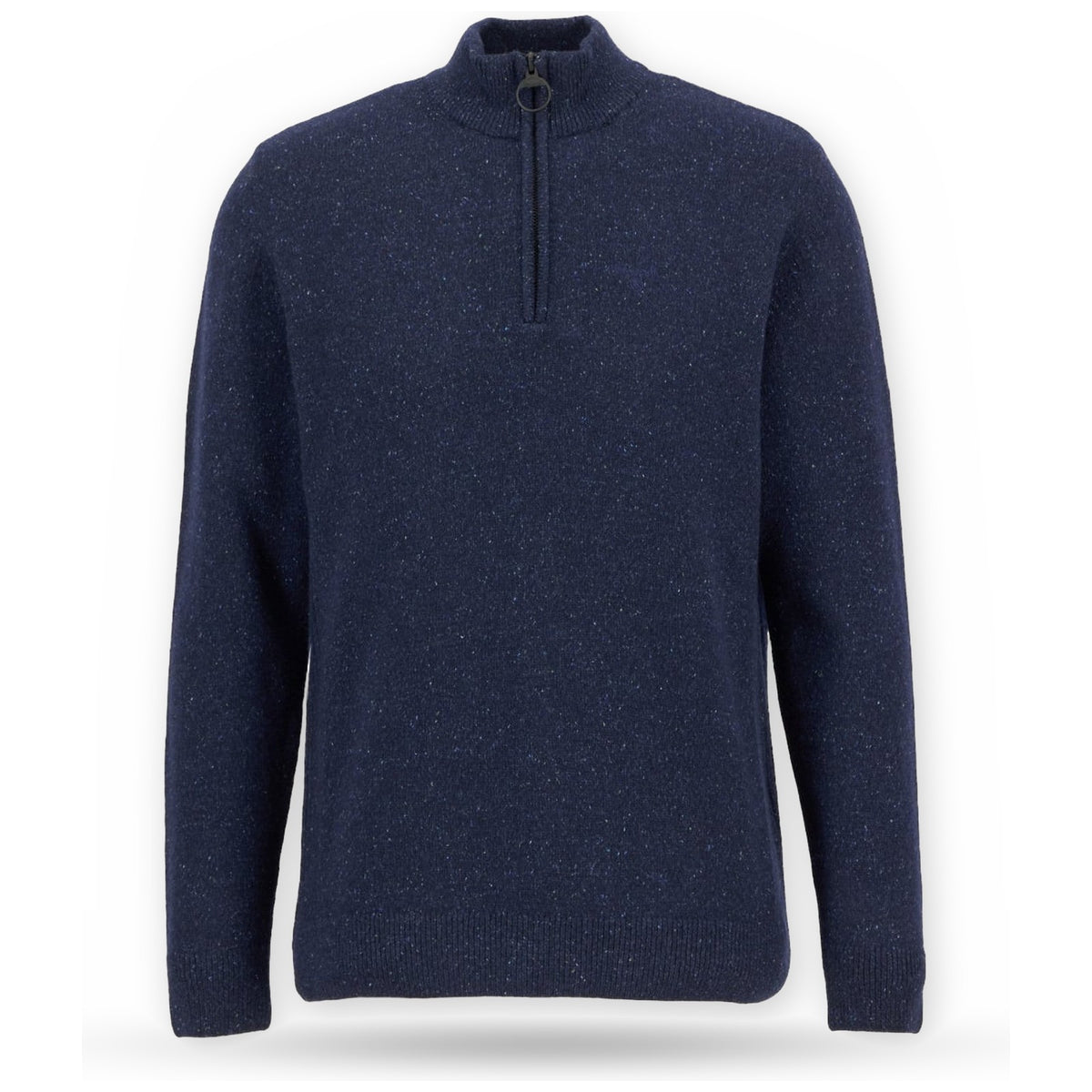 Maglie Uomo Barbour - Essential Tisbury Half Zip - Blu