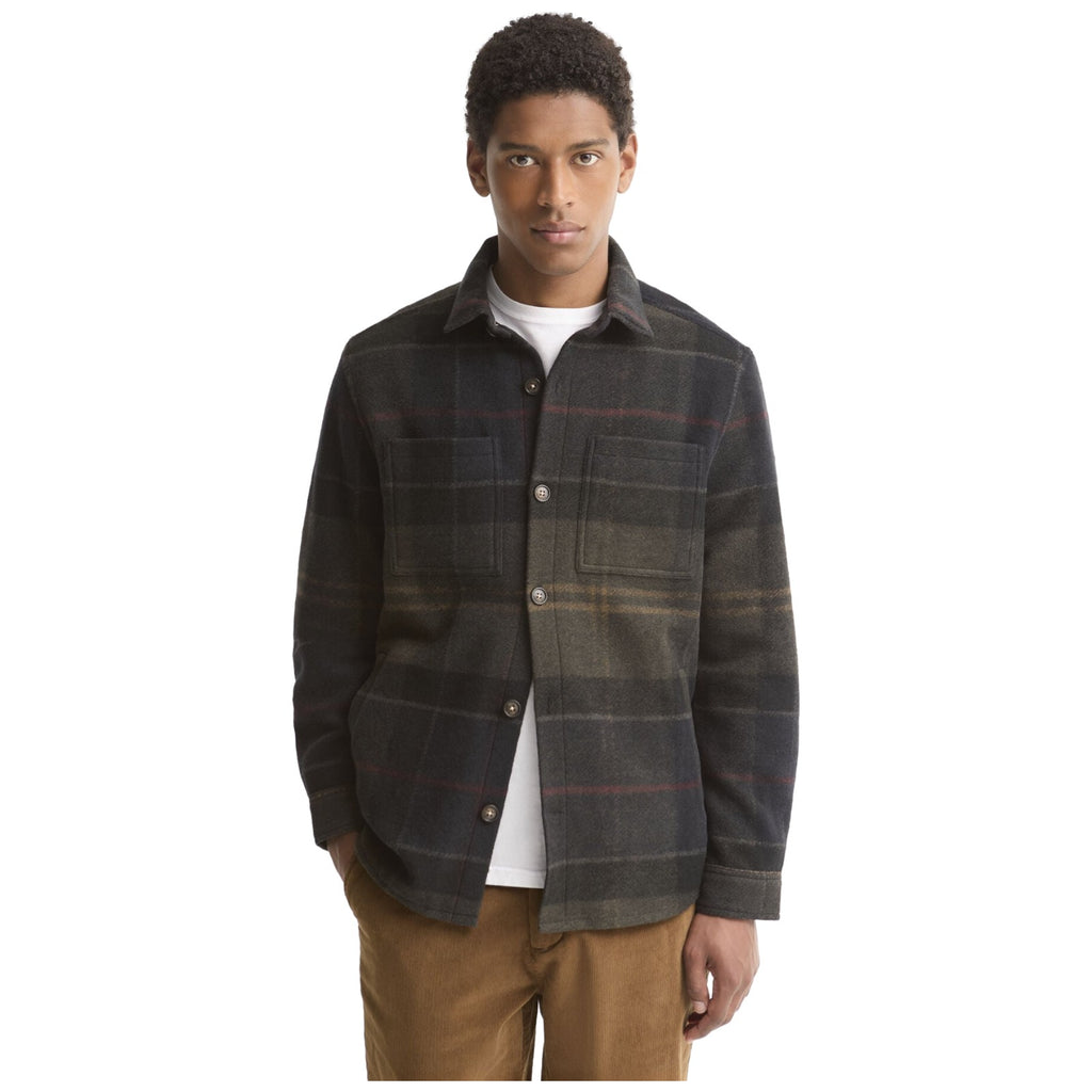 Camicie casual Uomo Barbour - Woodlane Tail Brush Check Overshirt - Multicolore