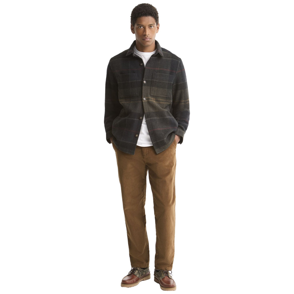 Camicie casual Uomo Barbour - Woodlane Tail Brush Check Overshirt - Multicolore