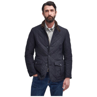 Giubbotti Uomo Barbour - Quilted Lutz - Blu