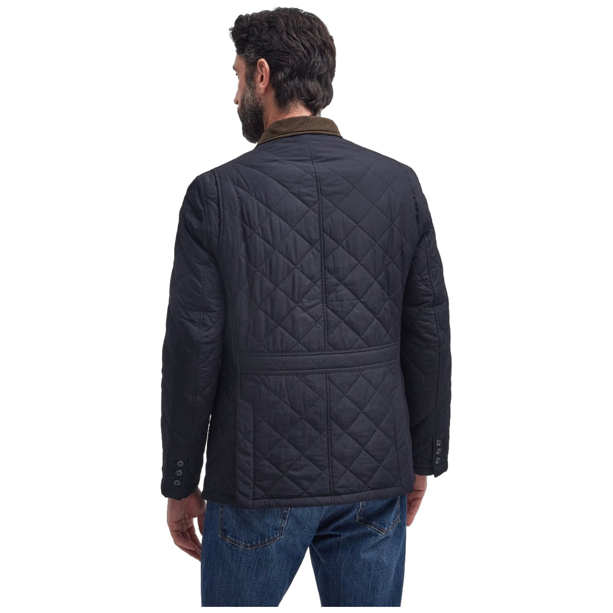 Giubbotti Uomo Barbour - Quilted Lutz - Blu