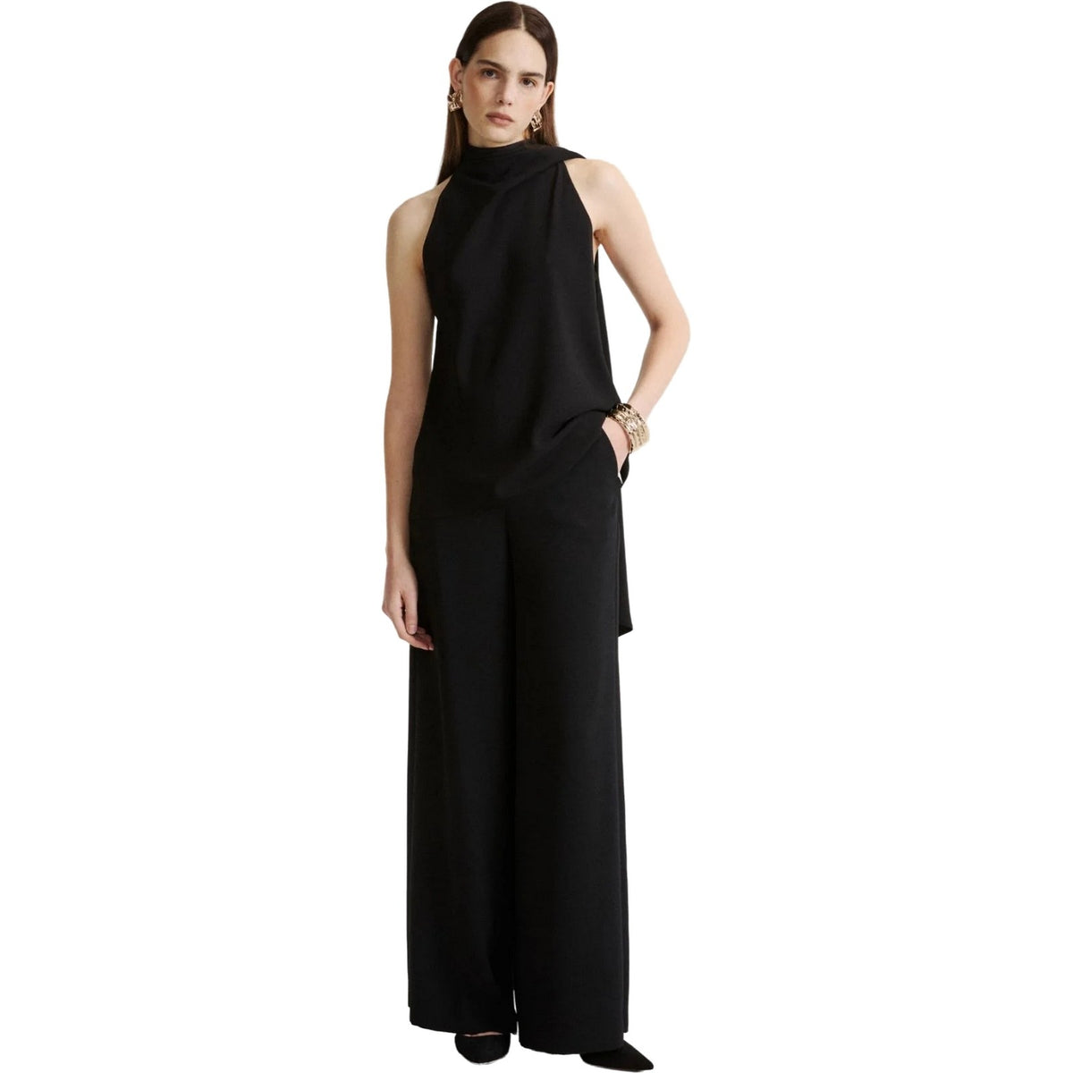 Canotte e top Donna Emme - Top - Nero-Gianni Foti