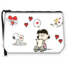 Pochette e Clutch Unisex Mc2 Saint Barth - Pochette Peanuts Love Letters 10 - Multicolore