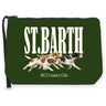 Pochette e Clutch Unisex Mc2 Saint Barth - Pochette SB Logo Dogs 51 - Multicolore