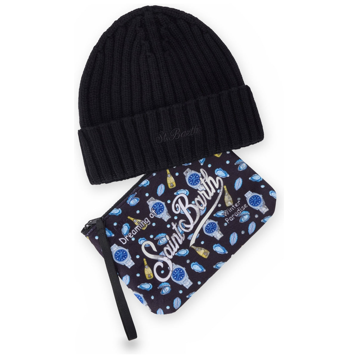 Set di capi coordinati Unisex Mc2 Saint Barth - Hat and Pochette Set Sparkling Watch 00 - Multicolore