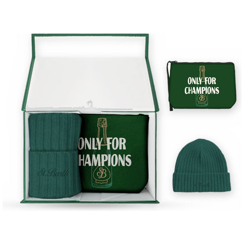 Set di capi coordinati Unisex Mc2 Saint Barth - Hat and Pochette Set Rich Only Champions 51 - Multicolore