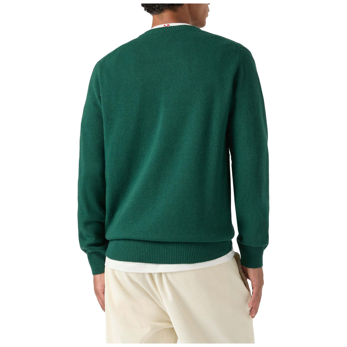 Maglioni Uomo Mc2 Saint Barth - Round-Neck Sweater Chiedi a Chat 51 - Verde