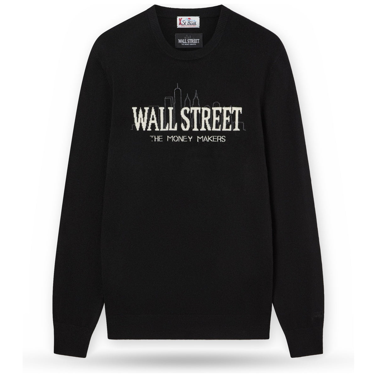 Maglioni Uomo Mc2 Saint Barth - Crew Neck Light Sweater Wall Street 00 - Multicolore