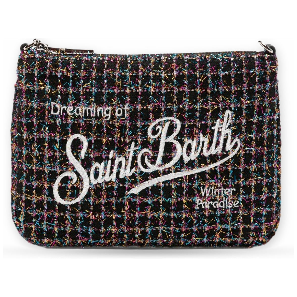 Borse a mano Unisex Mc2 Saint Barth - Pochette Shiny 00 Col Emb - Multicolore