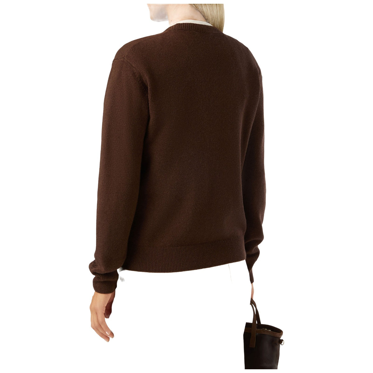 Maglioni Donna Mc2 Saint Barth - Crewneck Jumper Miss Stancata 18 - Marrone