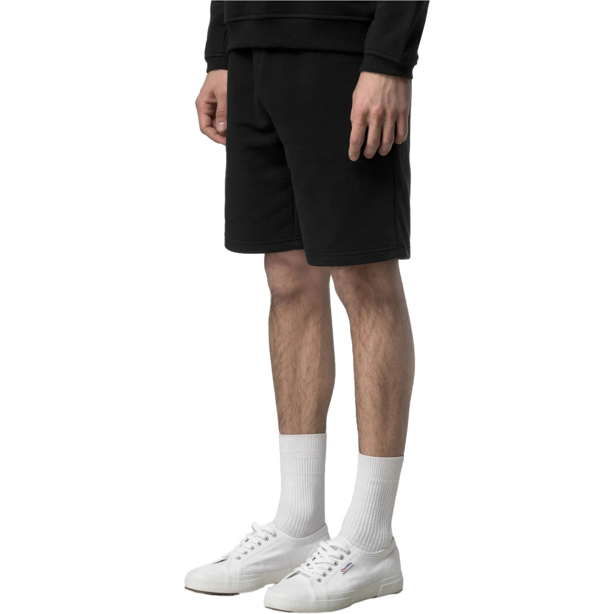 Pantaloncini Uomo K-Way - Casimir Poly Cotton - Nero-Gianni Foti