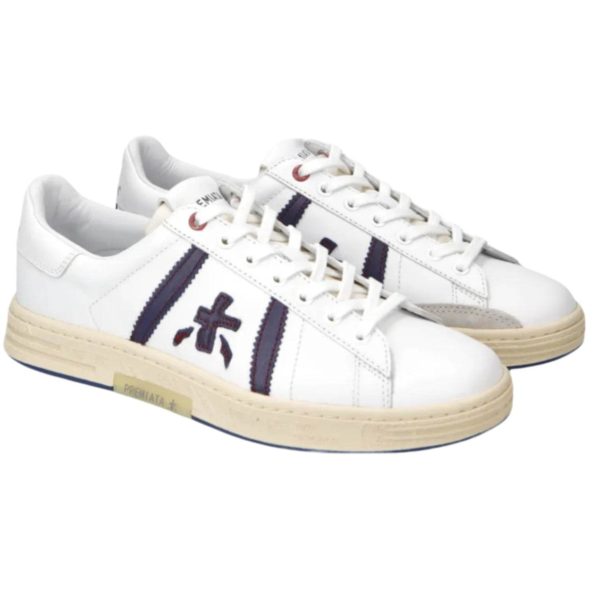 Sneaker Uomo Premiata - Russell - Bianco-Gianni Foti