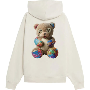 Felpe con cappuccio Unisex Barrow - Hoodie Unisex - Bianco