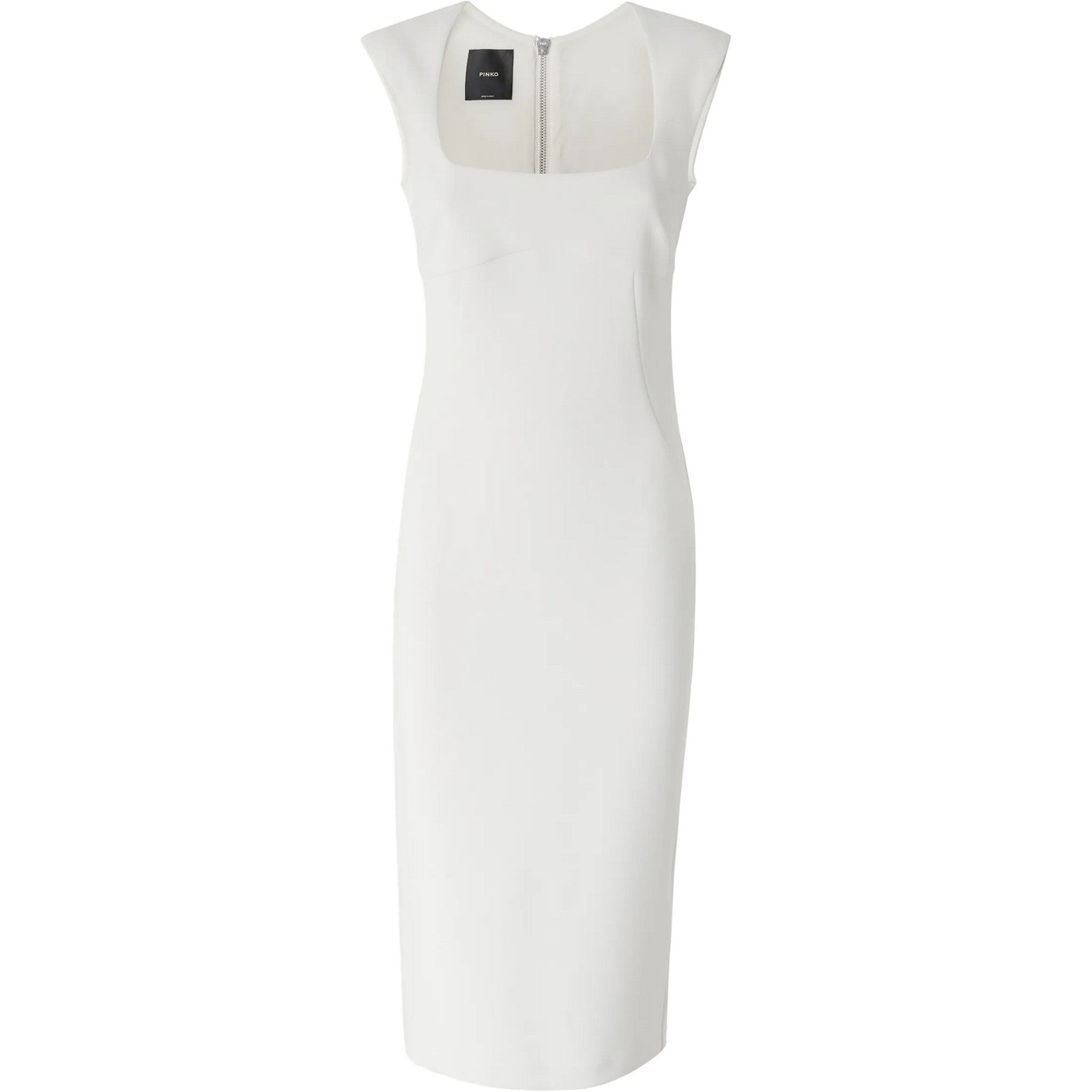 Vestiti da sera e cerimonia Donna Pinko - Valensole Abito Crepe Stretch - Bianco