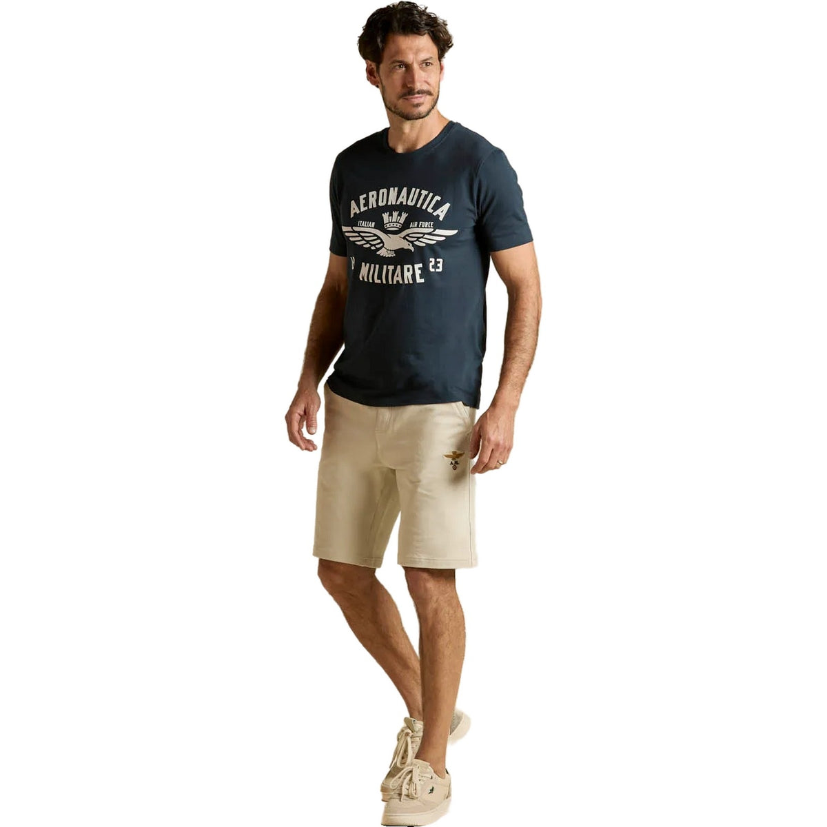 Bermuda Uomo Aeronautica Militare - Bermuda - Bianco-Gianni Foti