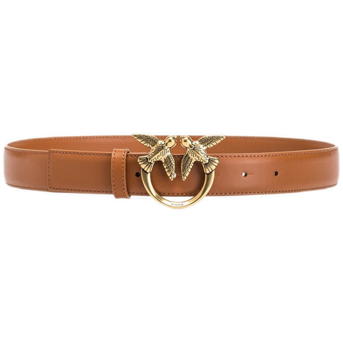 Cinture Donna Pinko - Love Berry H3 Belt Vitello Set - Marrone