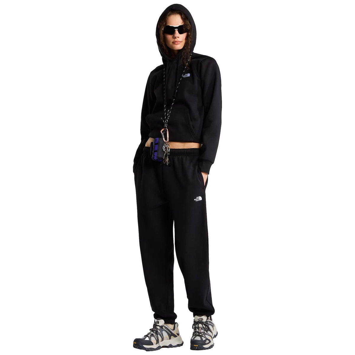 Felpe con cappuccio Donna The North Face - Evolution Simple Dome Regular Hoodie - Nero