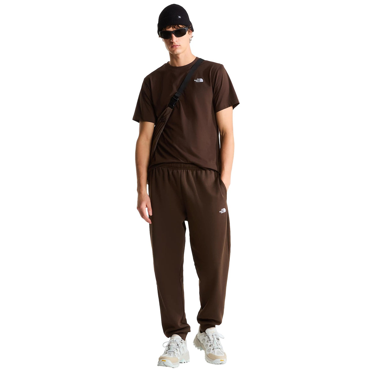 Pantaloni Uomo The North Face - Evolution Simple Dome Regular Jogger - Marrone