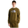 Felpe senza cappuccio Uomo The North Face - TNF Essential Drew Peak Regular Crew - Verde