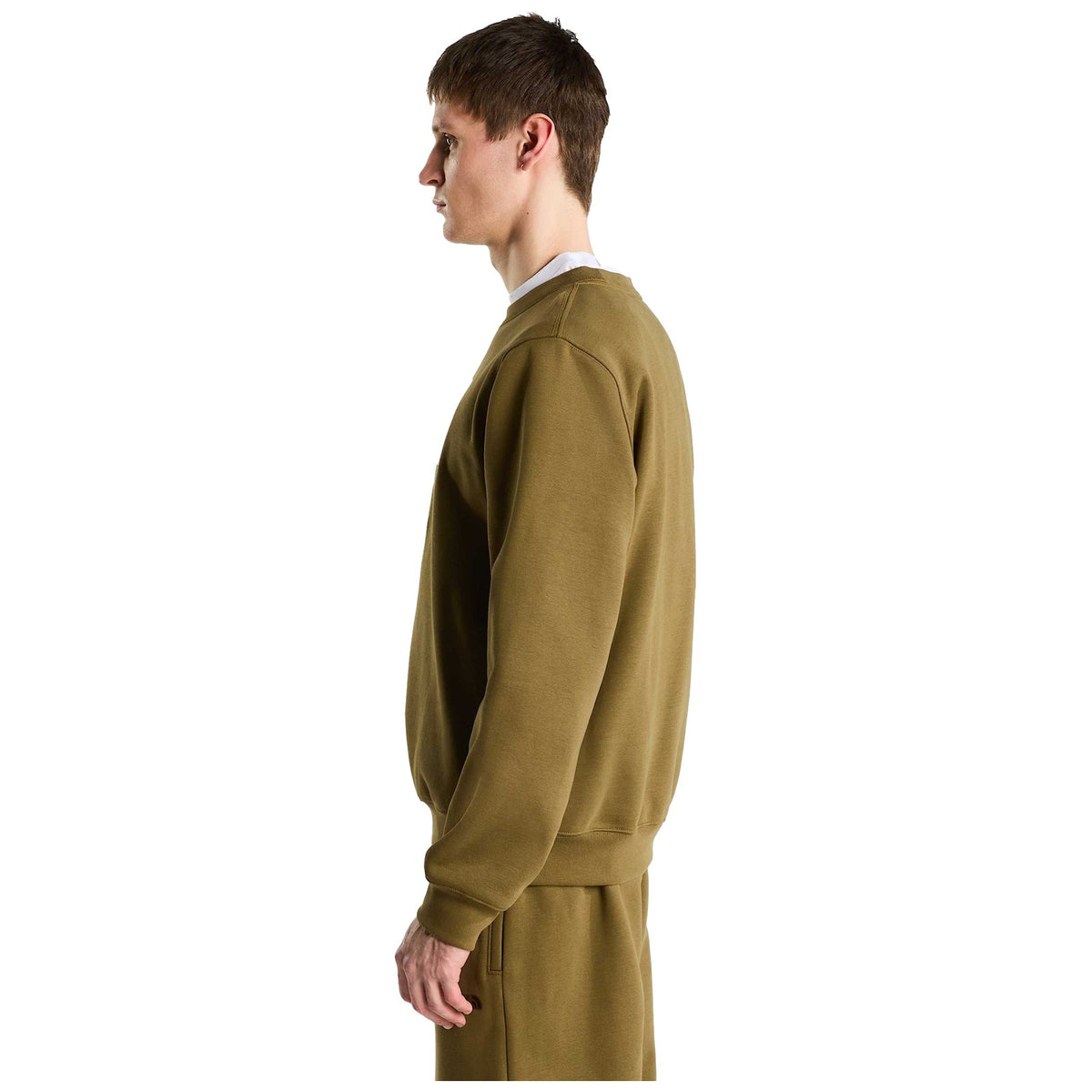 Felpe senza cappuccio Uomo The North Face - TNF Essential Drew Peak Regular Crew - Verde