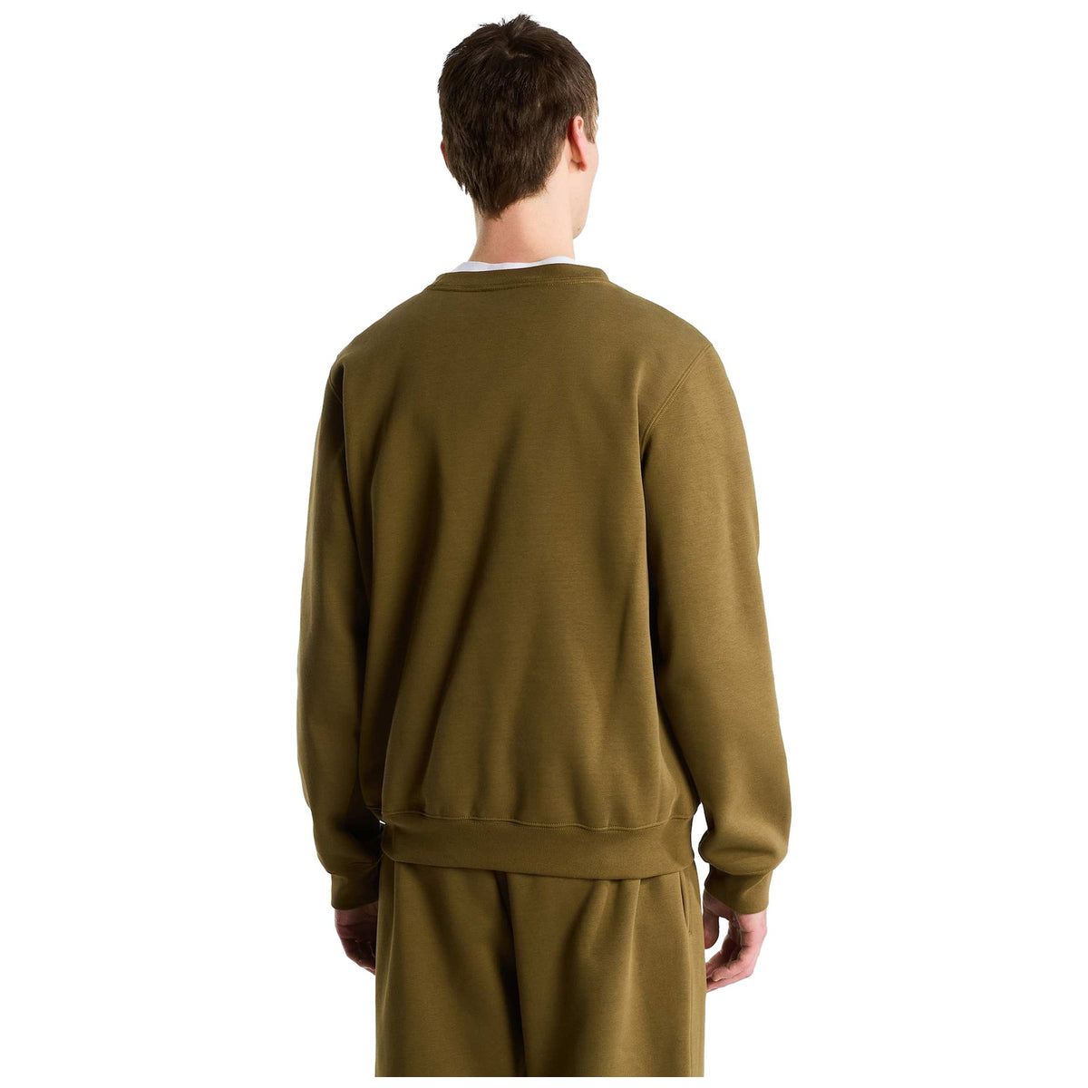 Felpe senza cappuccio Uomo The North Face - TNF Essential Drew Peak Regular Crew - Verde