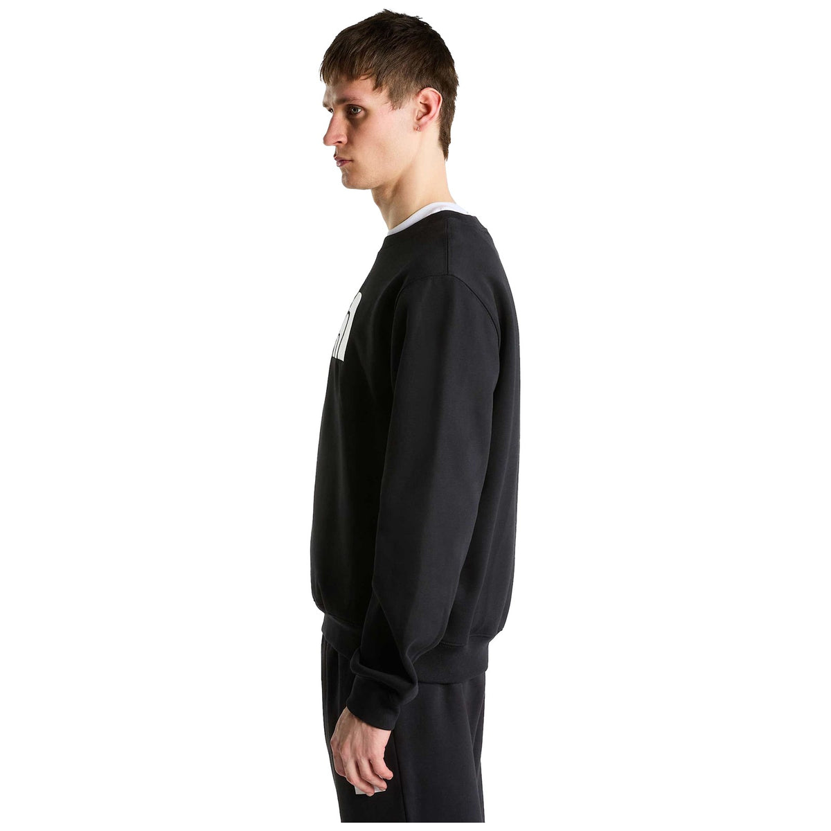 Felpe senza cappuccio Uomo The North Face - TNF Essential Drew Peak Regular Crew - Nero
