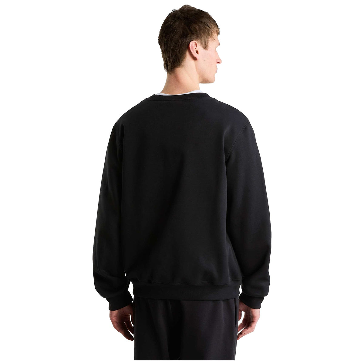 Felpe senza cappuccio Uomo The North Face - TNF Essential Drew Peak Regular Crew - Nero