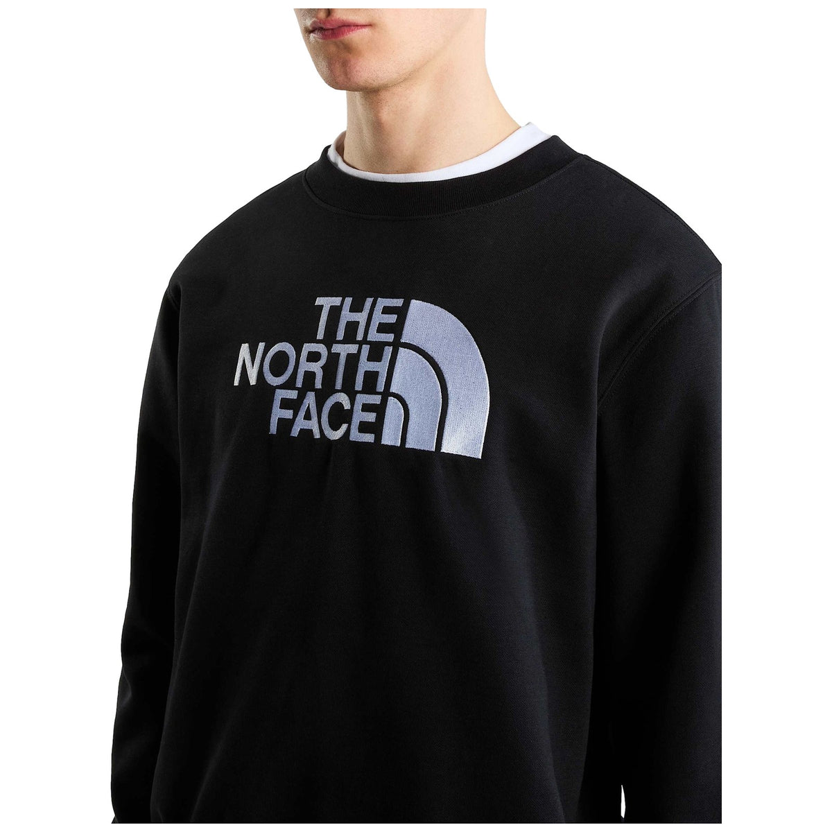 Felpe senza cappuccio Uomo The North Face - TNF Essential Drew Peak Regular Crew - Nero