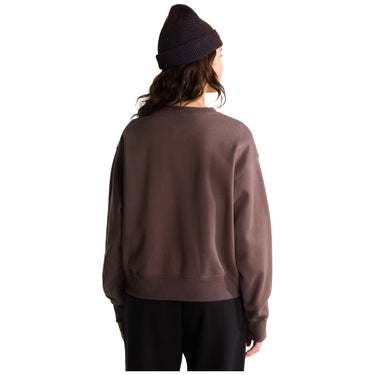 Felpe senza cappuccio Donna The North Face - TNF Essential Simple Dome Boxy OS Crew - Marrone