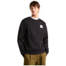 Felpe senza cappuccio Uomo The North Face - Box Half Dome Regular Crew - Nero