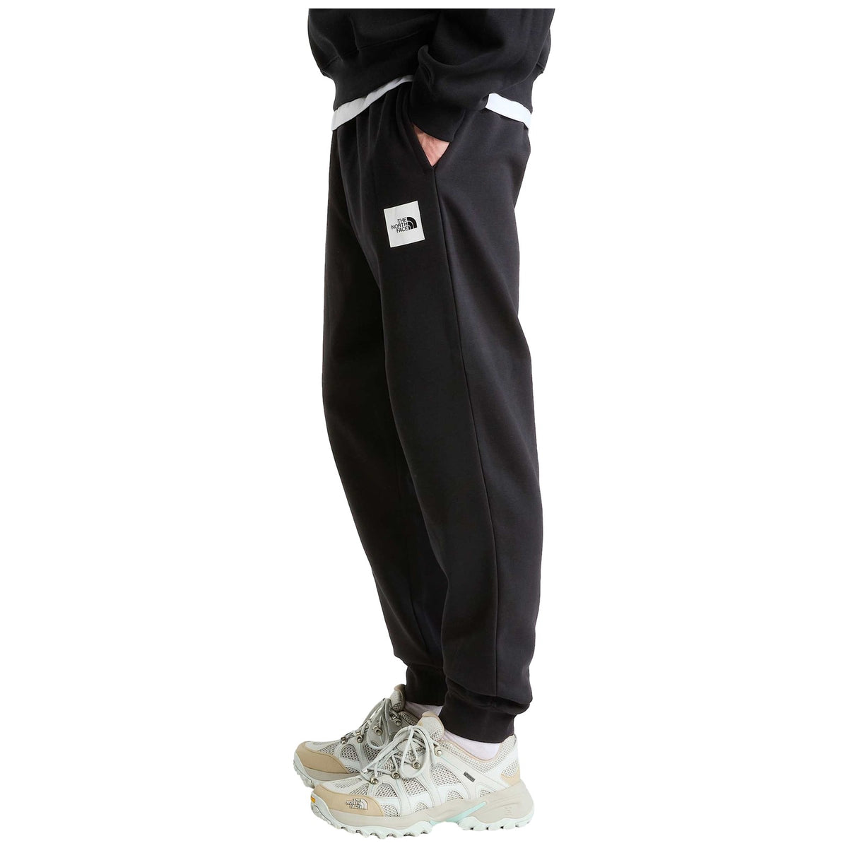Pantaloni Uomo The North Face - Evo Box Half Dome Regular Tapered Jogger - Nero