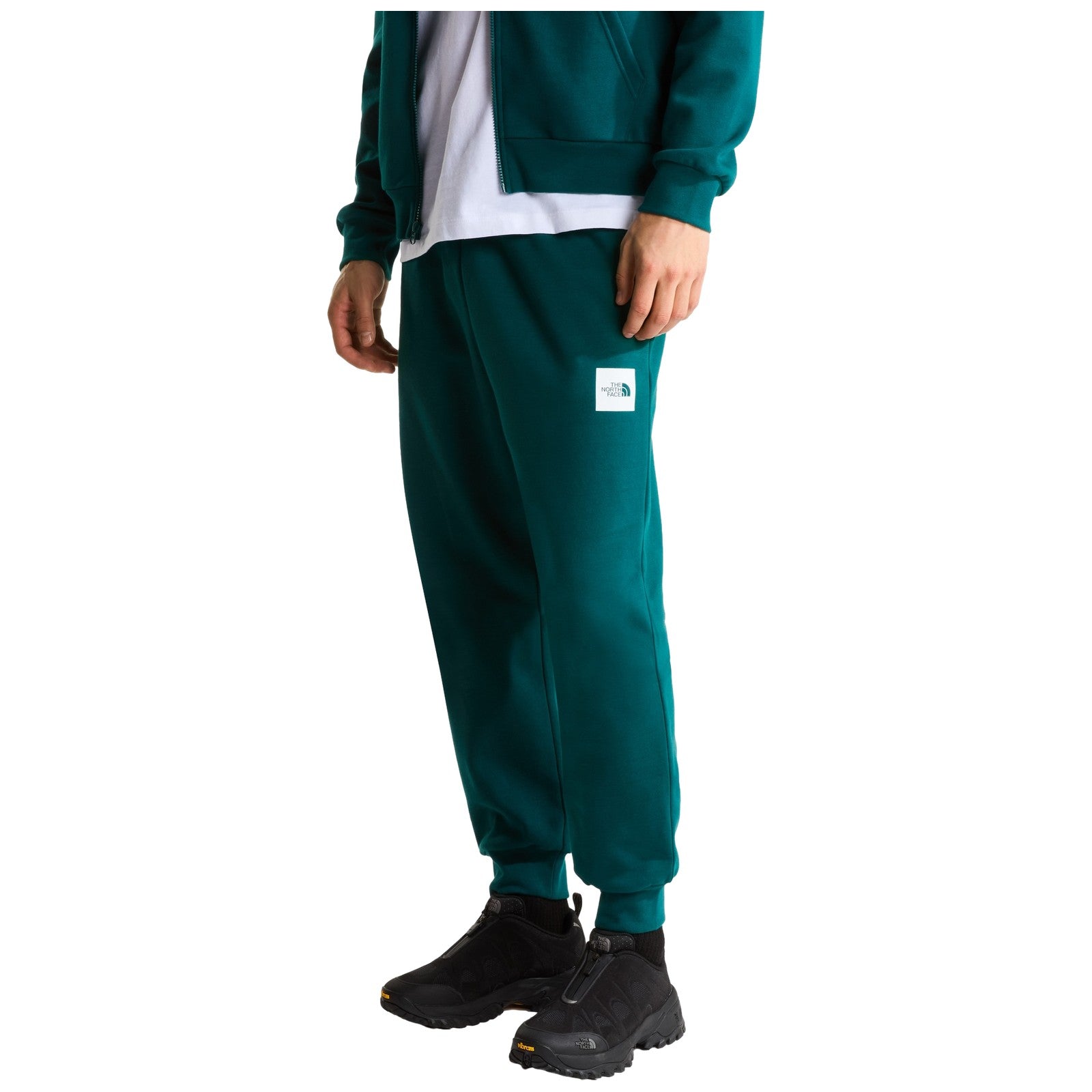 Pantaloni Uomo The North Face - Evo Box Half Dome Regular Tapered Jogger - Verde