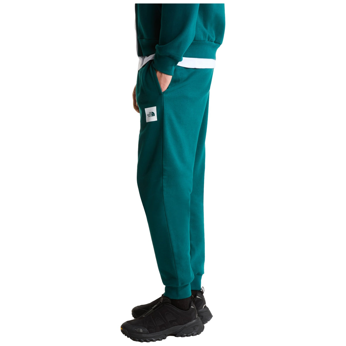 Pantaloni Uomo The North Face - Evo Box Half Dome Regular Tapered Jogger - Verde