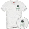T-shirt Uomo Mc2 Saint Barth - Cotton T-Shirt With Front Pocket And Print - Bianco