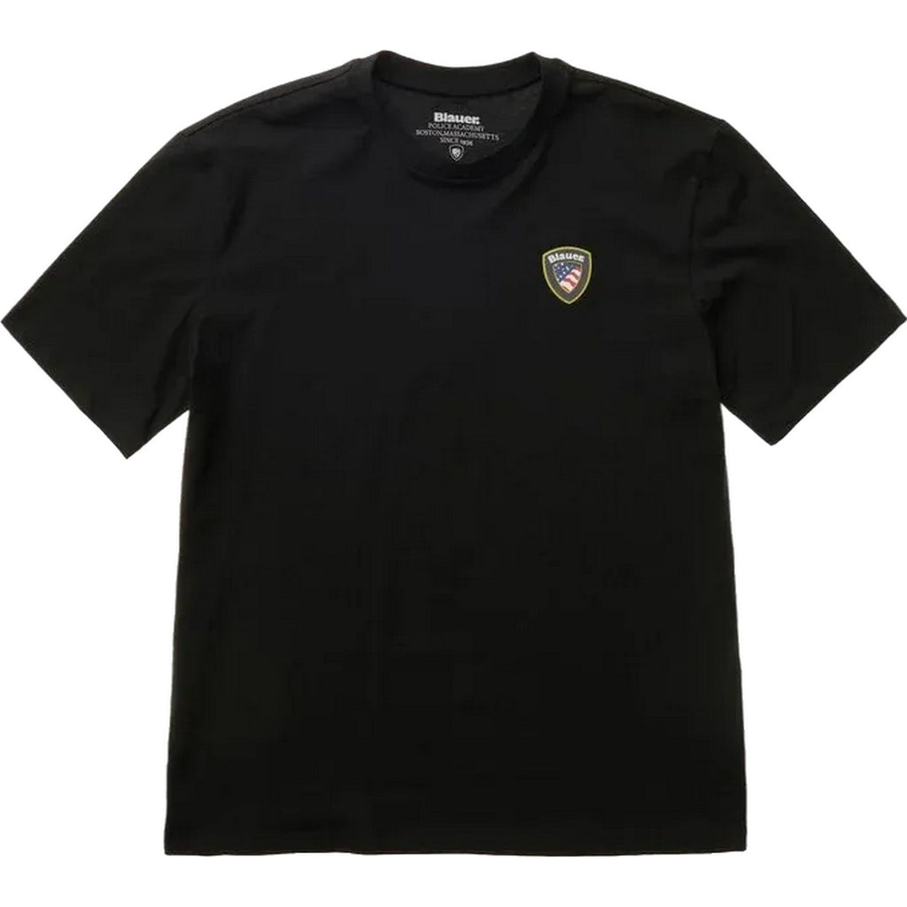 T-shirt Uomo Blauer - Faxon - Nero-Gianni Foti